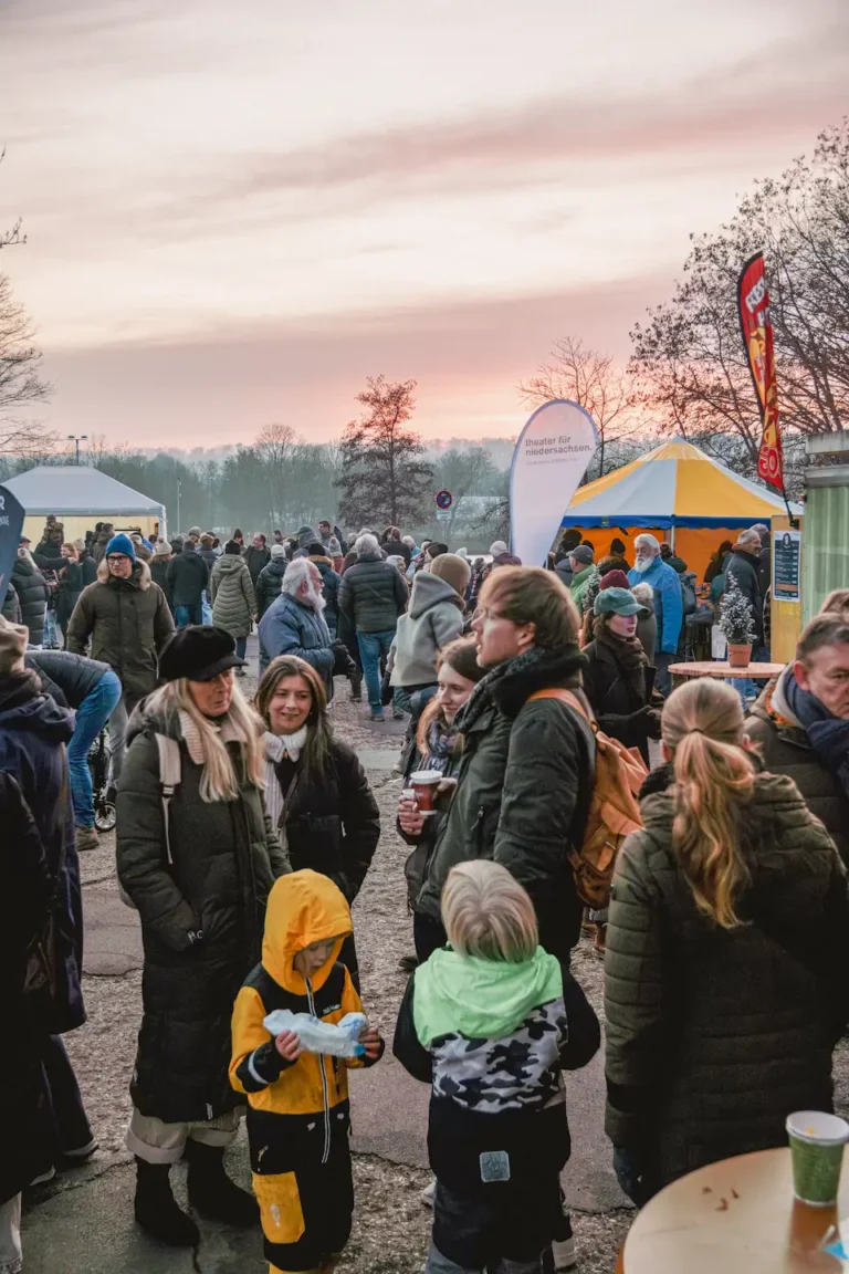 Wintermeile Hildesheim – Besucher am Hohnsensee
